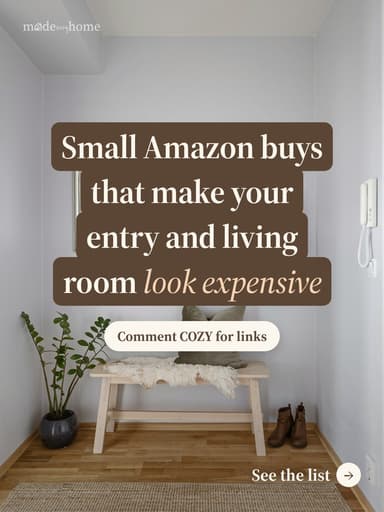 Small Amazon buys that make your entry and living room look expensive