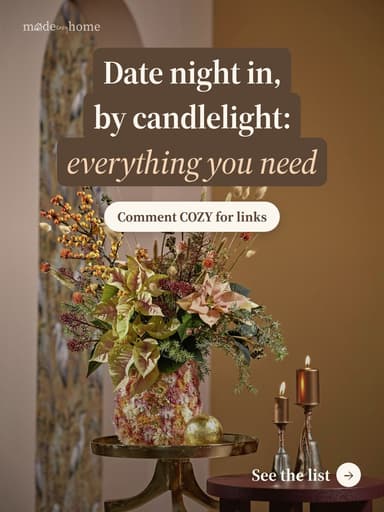 Date night in, by candlelight: everything you need