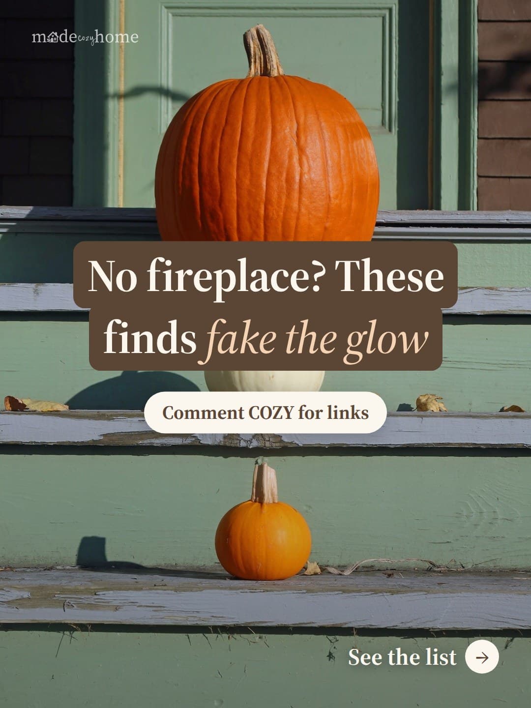 No fireplace? These finds fake the glow