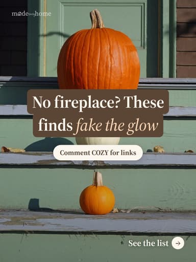 No fireplace? These finds fake the glow