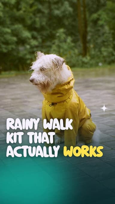 Rainy walk kit that actually works