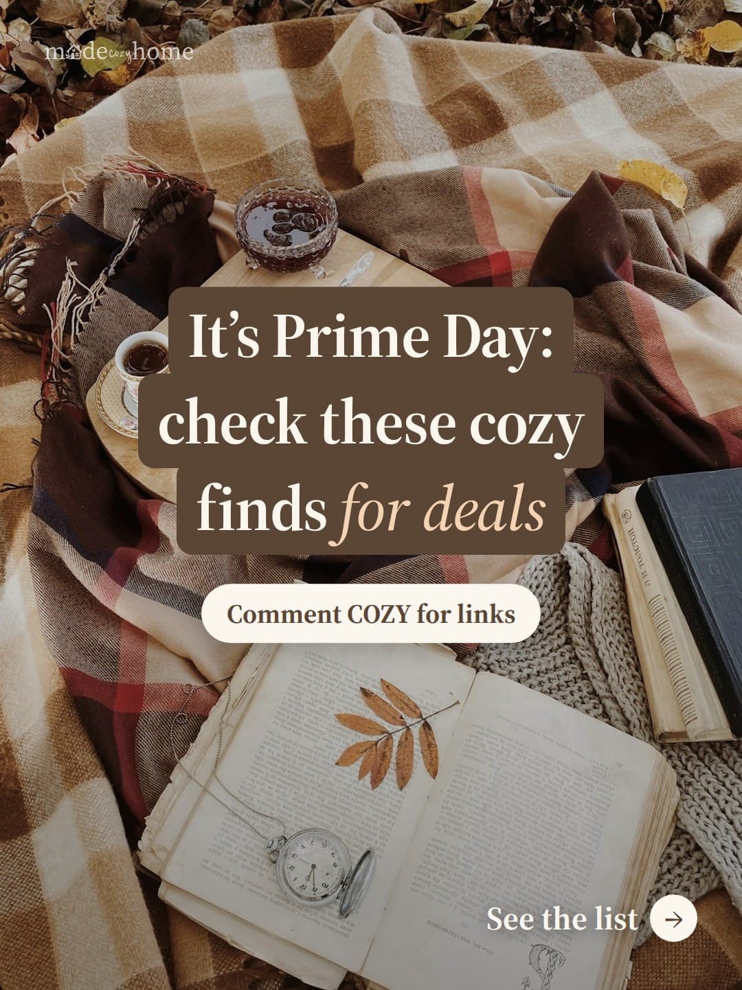 It's Prime Day: check these cozy finds for deals