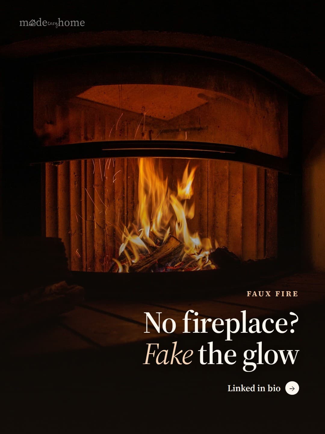 a fire burning inside of a wood burning