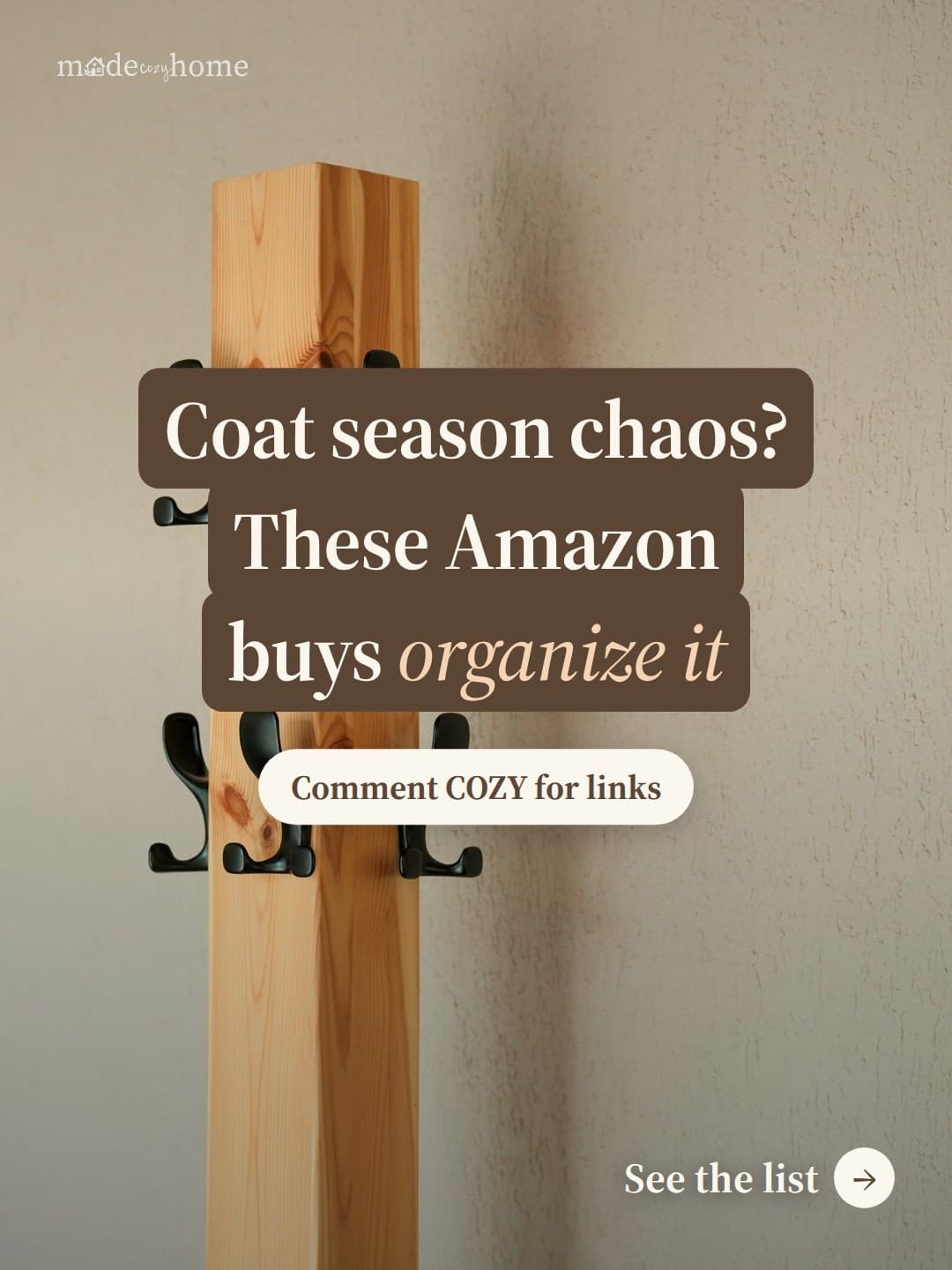 Coat season chaos? These Amazon buys organize it
