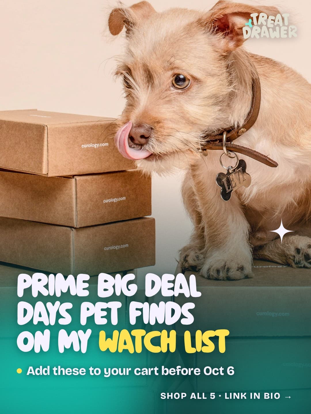 Prime Big Deal Days pet finds on my watch list